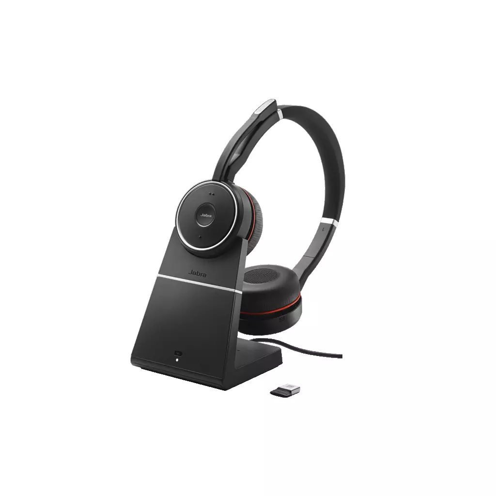 Наушники Jabra Evolve 75 MS Stereo Charging Stand (7599-832-199)