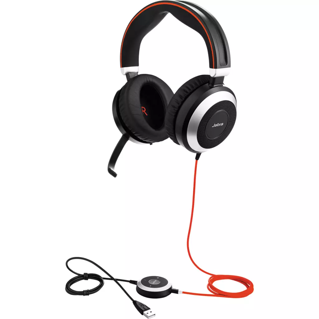 Наушники Jabra Evolve 80 MS Stereo (7899-823-109) - 1 Наушники Jabra Evolve 80 MS Stereo (7899-823-109) - 1