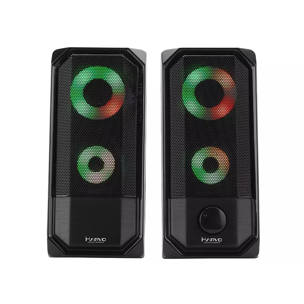 Акустическая система Marvo SG-265 Multi-LED USB Black - 3 Акустическая система Marvo SG-265 Multi-LED USB Black - 3