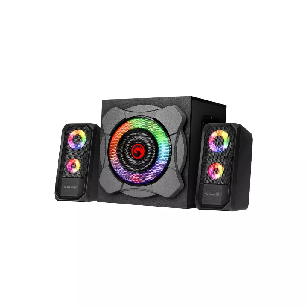 Акустическая система Marvo SG-290 BT RGB lighting Black - 1 Акустическая система Marvo SG-290 BT RGB lighting Black - 1