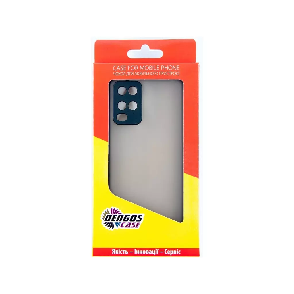 Чехол для моб. телефона Dengos Matte OPPO A54 (black) (DG-TPU-MATT-79) - 1 Чехол для моб. телефона Dengos Matte OPPO A54 (black) (DG-TPU-MATT-79) - 1