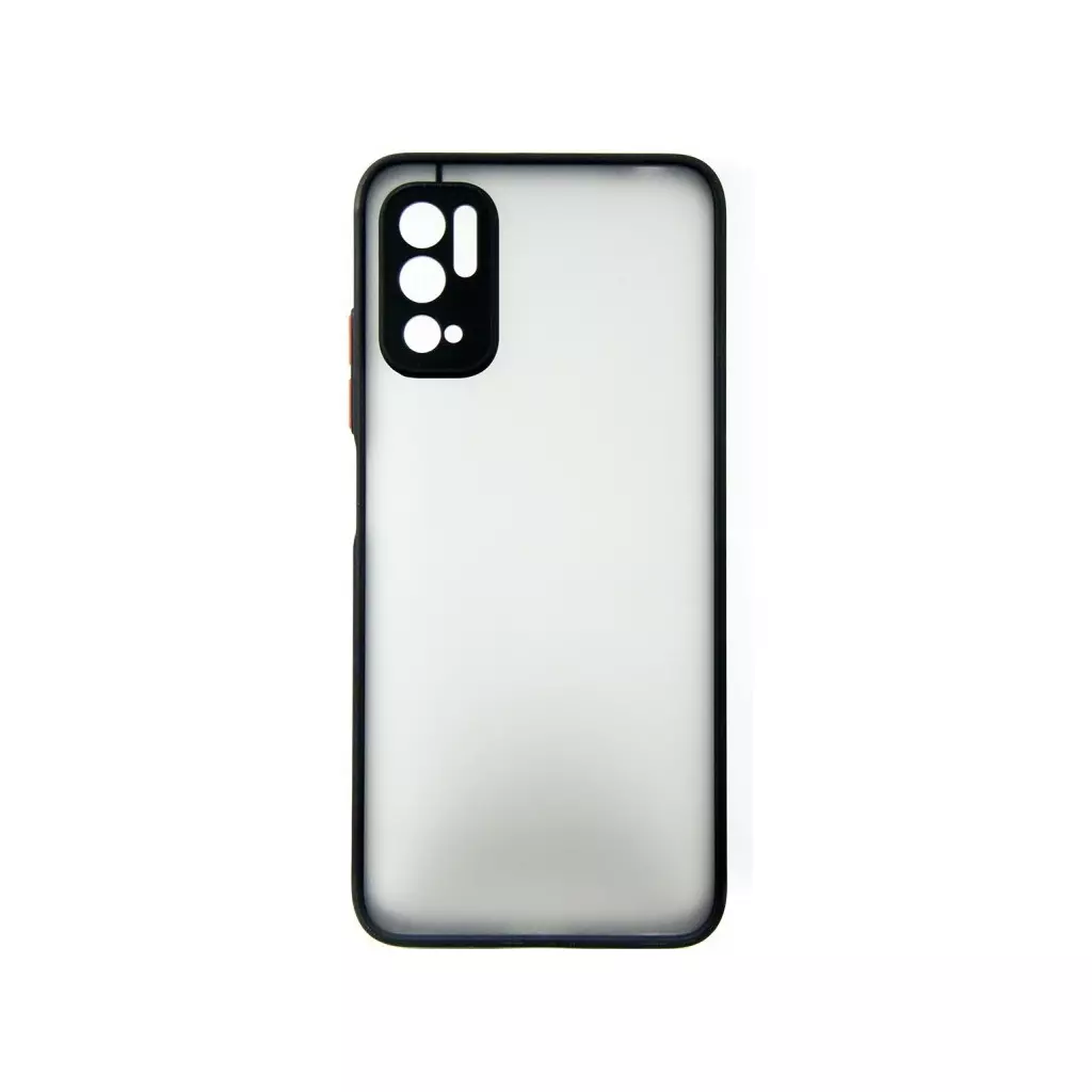 Чехол для моб. телефона Dengos Matte POCO M3 Pro (black) (DG-TPU-MATT-77)