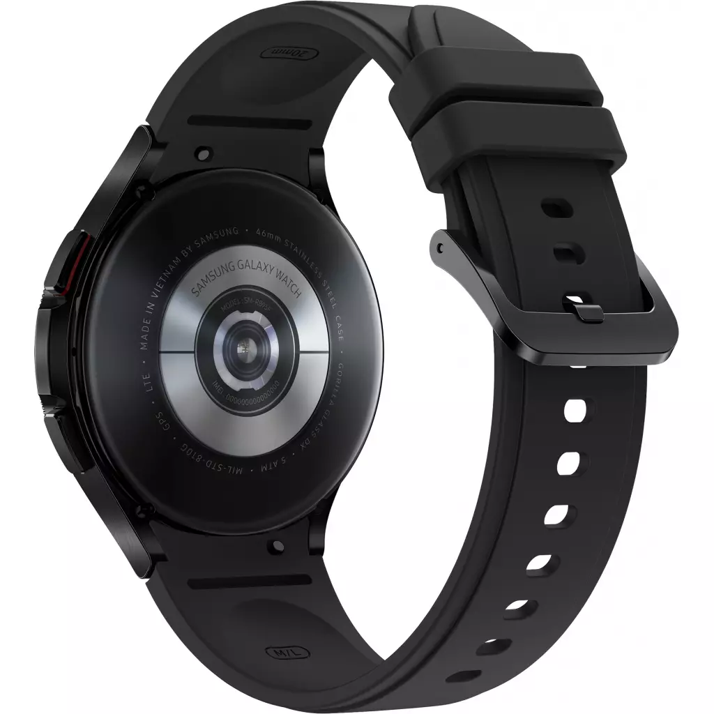 Смарт-часы Samsung SM-R895F/16 (Galaxy Watch 4 Classic 46mm eSIM) Black (SM-R895FZKASEK) - 4 Смарт-часы Samsung SM-R895F/16 (Galaxy Watch 4 Classic 46mm eSIM) Black (SM-R895FZKASEK) - 4