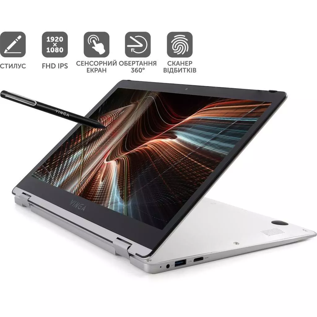 Ноутбук Vinga Twizzle Pen J133 (J133-C33464PS) - 1