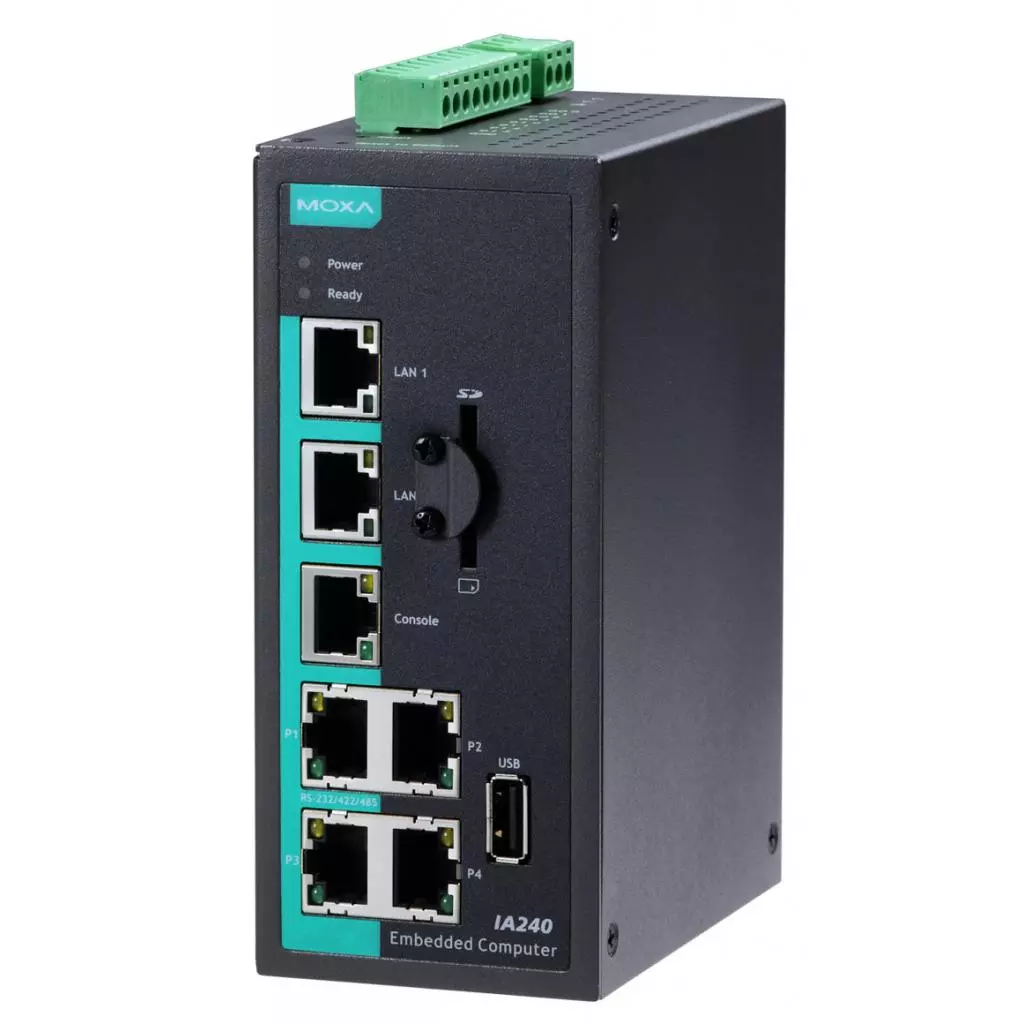 Компьютер Moxa IA240-LX - 1 Компьютер Moxa IA240-LX - 1