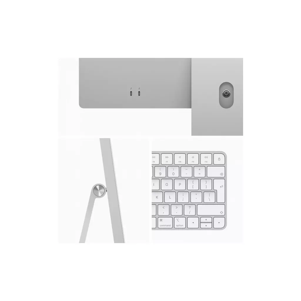Компьютер Apple A2439 24" iMac Retina 4.5K / Apple M1 / Silver (MGTF3UA/A / MGTF3RU/A) - 3 Компьютер Apple A2439 24" iMac Retina 4.5K / Apple M1 / Silver (MGTF3UA/A / MGTF3RU/A) - 3