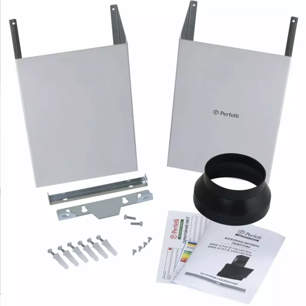 Вытяжка кухонная Perfelli DNS 6743 B 1100 GR LED Strip - 6 Вытяжка кухонная Perfelli DNS 6743 B 1100 GR LED Strip - 6