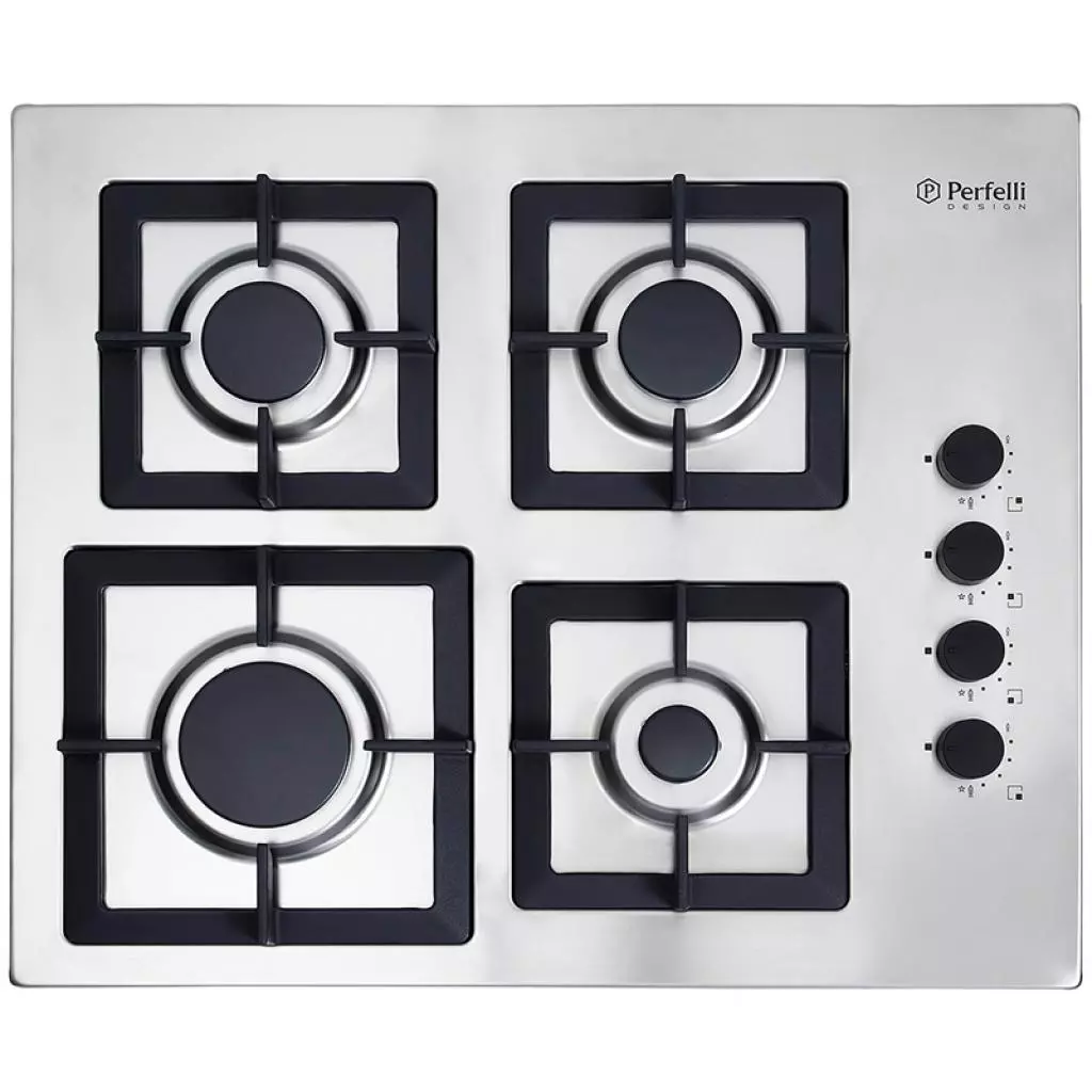 Варочная поверхность Perfelli HGM 6431 INOX SLIM LINE