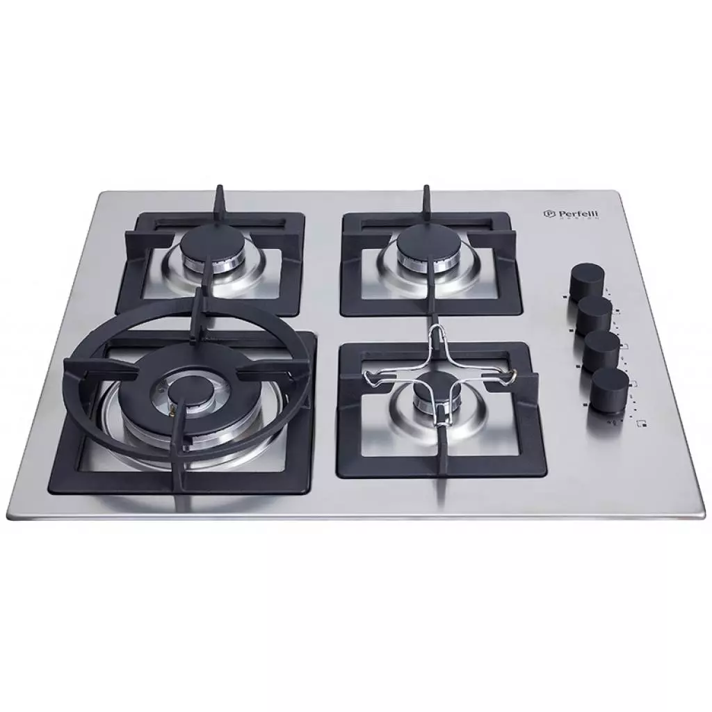 Варочная поверхность Perfelli HGM 6441 INOX SLIM LINE - 1