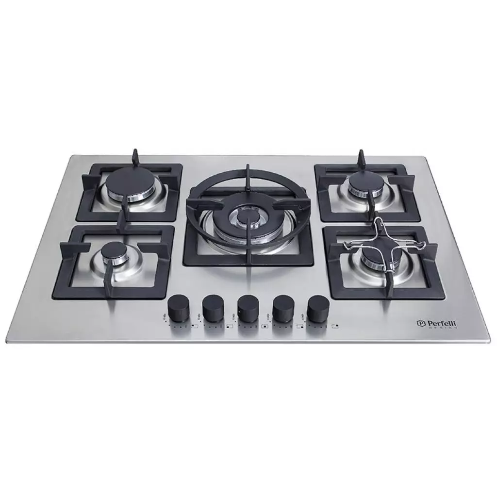 Варочная поверхность Perfelli HGM 7540 INOX SLIM LINE - 1 Варочная поверхность Perfelli HGM 7540 INOX SLIM LINE - 1