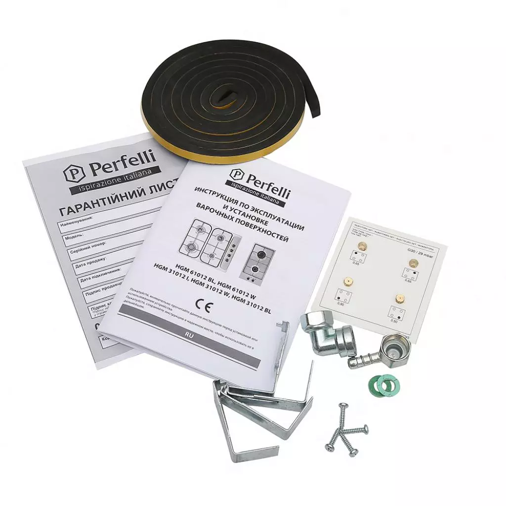 Варочная поверхность Perfelli HGM 31012 W - 5 Варочная поверхность Perfelli HGM 31012 W - 5