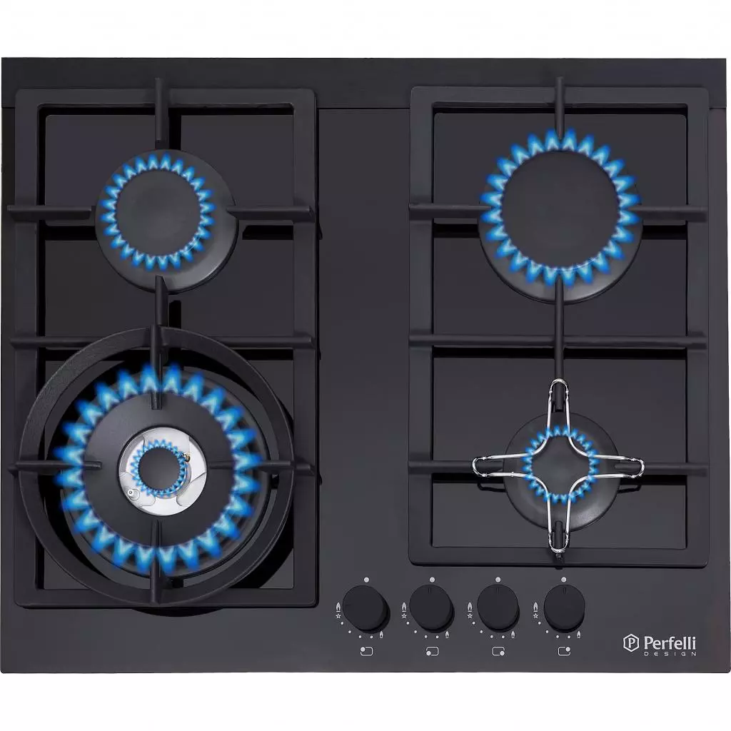 Варочная поверхность Perfelli HGV 6440 NERO Venere - 1 Варочная поверхность Perfelli HGV 6440 NERO Venere - 1