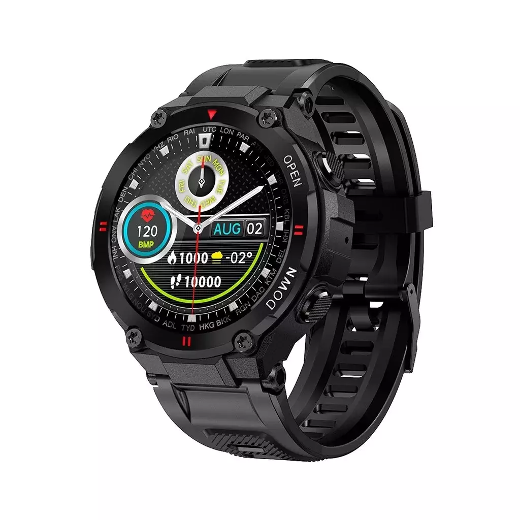 Смарт-часы Gelius GP-SW008 (G-WATCH) Bluetooth Call (IPX7) Black (GP-SW008 (G-WATCH) Black) - 4 Смарт-часы Gelius GP-SW008 (G-WATCH) Bluetooth Call (IPX7) Black (GP-SW008 (G-WATCH) Black) - 4