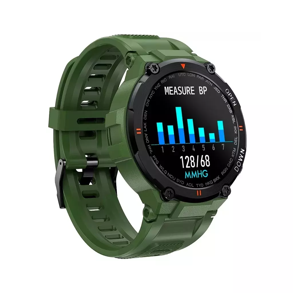 Смарт-часы Gelius GP-SW008 (G-WATCH) Bluetooth Call (IPX7) Navy Green (GP-SW008 (G-WATCH) Navy Green) - 1 Смарт-часы Gelius GP-SW008 (G-WATCH) Bluetooth Call (IPX7) Navy Green (GP-SW008 (G-WATCH) Navy Green) - 1