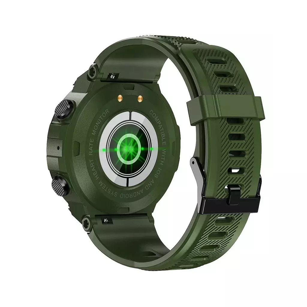 Смарт-часы Gelius GP-SW008 (G-WATCH) Bluetooth Call (IPX7) Navy Green (GP-SW008 (G-WATCH) Navy Green) - 2 Смарт-часы Gelius GP-SW008 (G-WATCH) Bluetooth Call (IPX7) Navy Green (GP-SW008 (G-WATCH) Navy Green) - 2