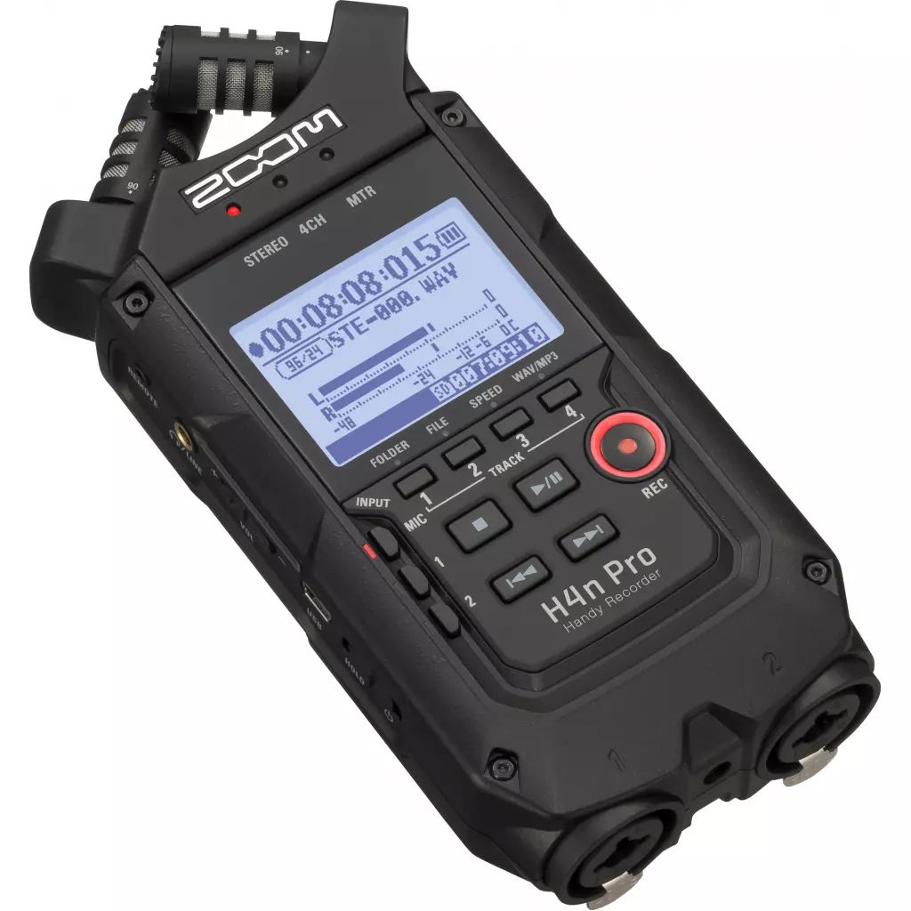 Цифровой диктофон ZOOM H4n PRO BLK (286071) - 4 Цифровой диктофон ZOOM H4n PRO BLK (286071) - 4