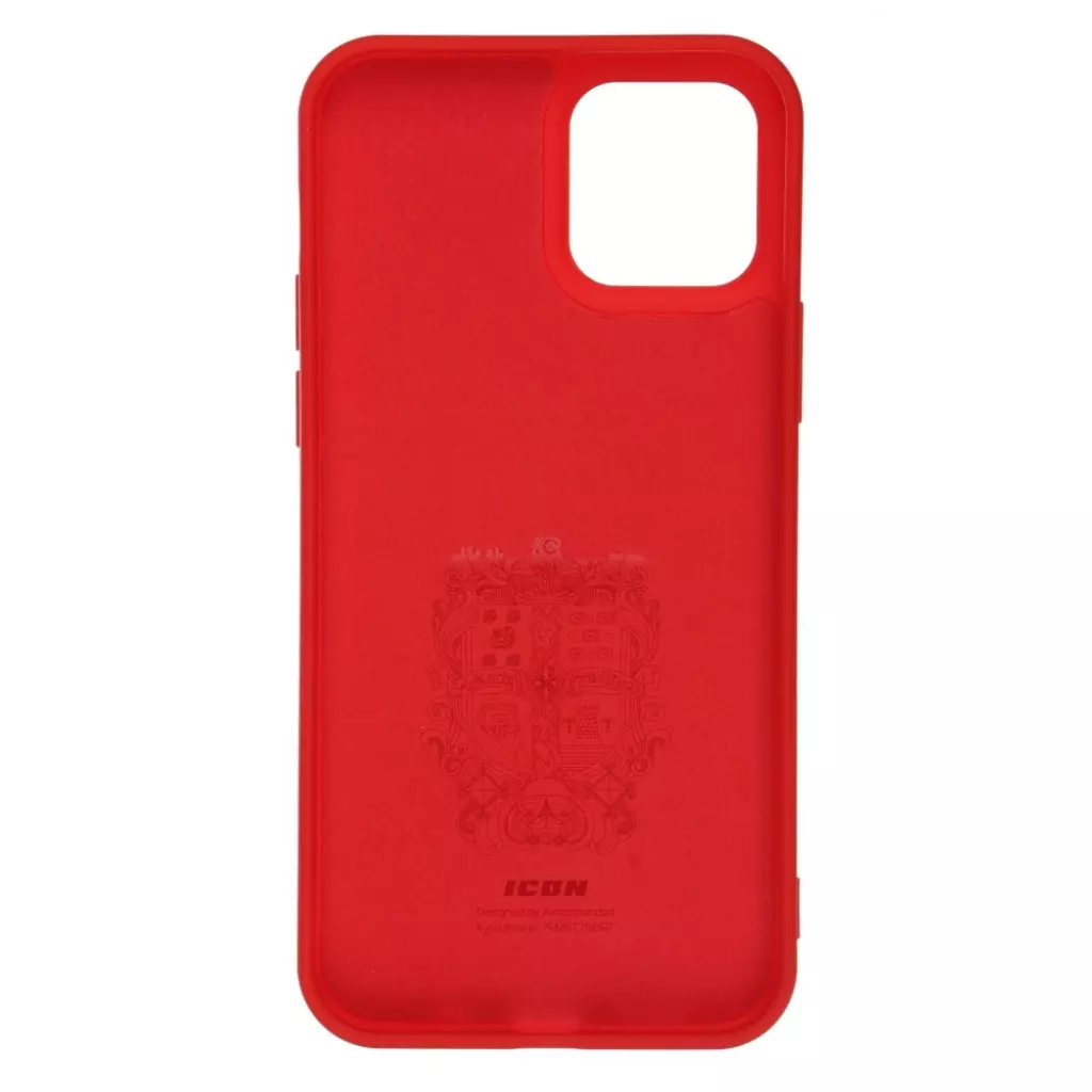 Чехол для моб. телефона Armorstandart ICON Case Apple iPhone 12/12 Pro Chili Red (ARM57500) - 1 Чехол для моб. телефона Armorstandart ICON Case Apple iPhone 12/12 Pro Chili Red (ARM57500) - 1