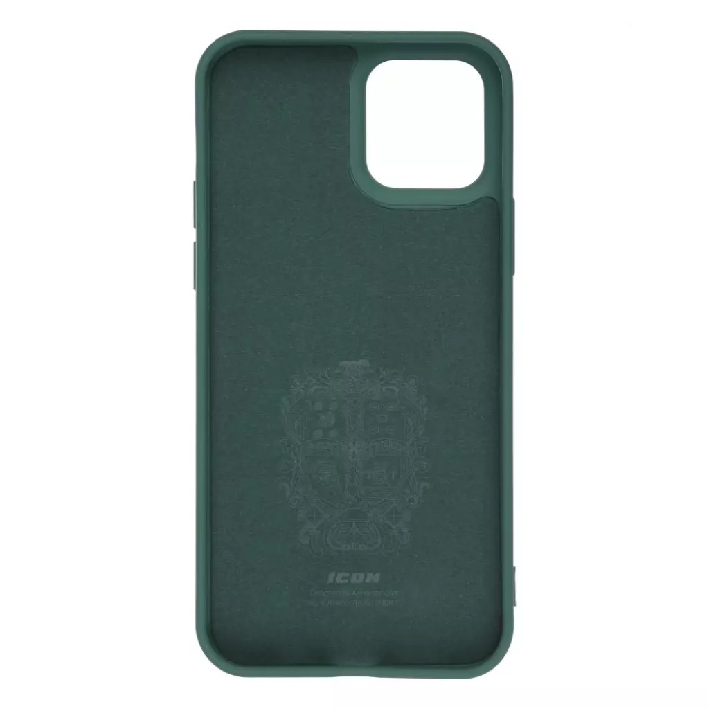 Чехол для моб. телефона Armorstandart ICON Case Apple iPhone 12/12 Pro Pine Green (ARM57496) - 1 Чехол для моб. телефона Armorstandart ICON Case Apple iPhone 12/12 Pro Pine Green (ARM57496) - 1