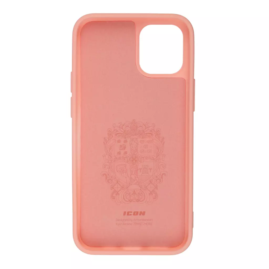 Чехол для моб. телефона Armorstandart ICON Case Apple iPhone 12/12 Pro Pink (ARM57495) - 1 Чехол для моб. телефона Armorstandart ICON Case Apple iPhone 12/12 Pro Pink (ARM57495) - 1