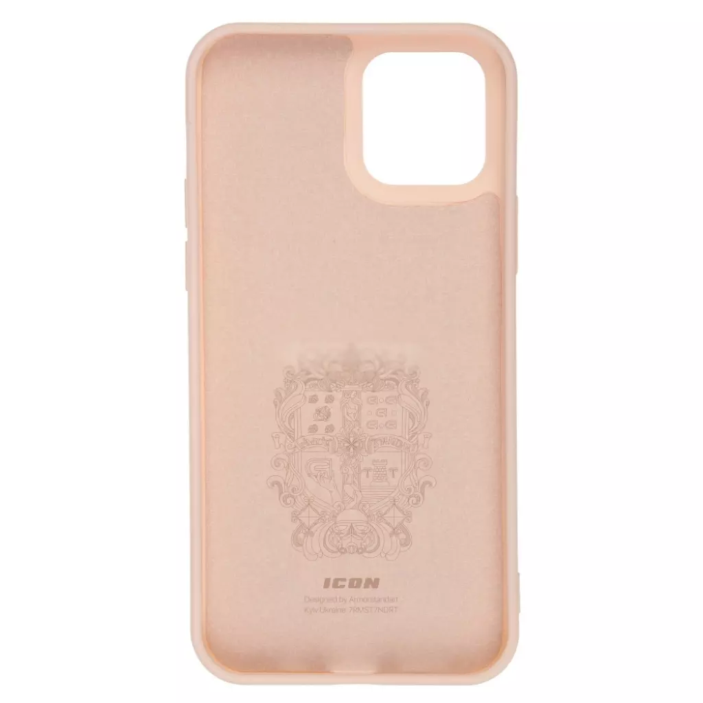 Чехол для моб. телефона Armorstandart ICON Case Apple iPhone 12/12 Pro Pink Sand (ARM57494) - 1 Чехол для моб. телефона Armorstandart ICON Case Apple iPhone 12/12 Pro Pink Sand (ARM57494) - 1