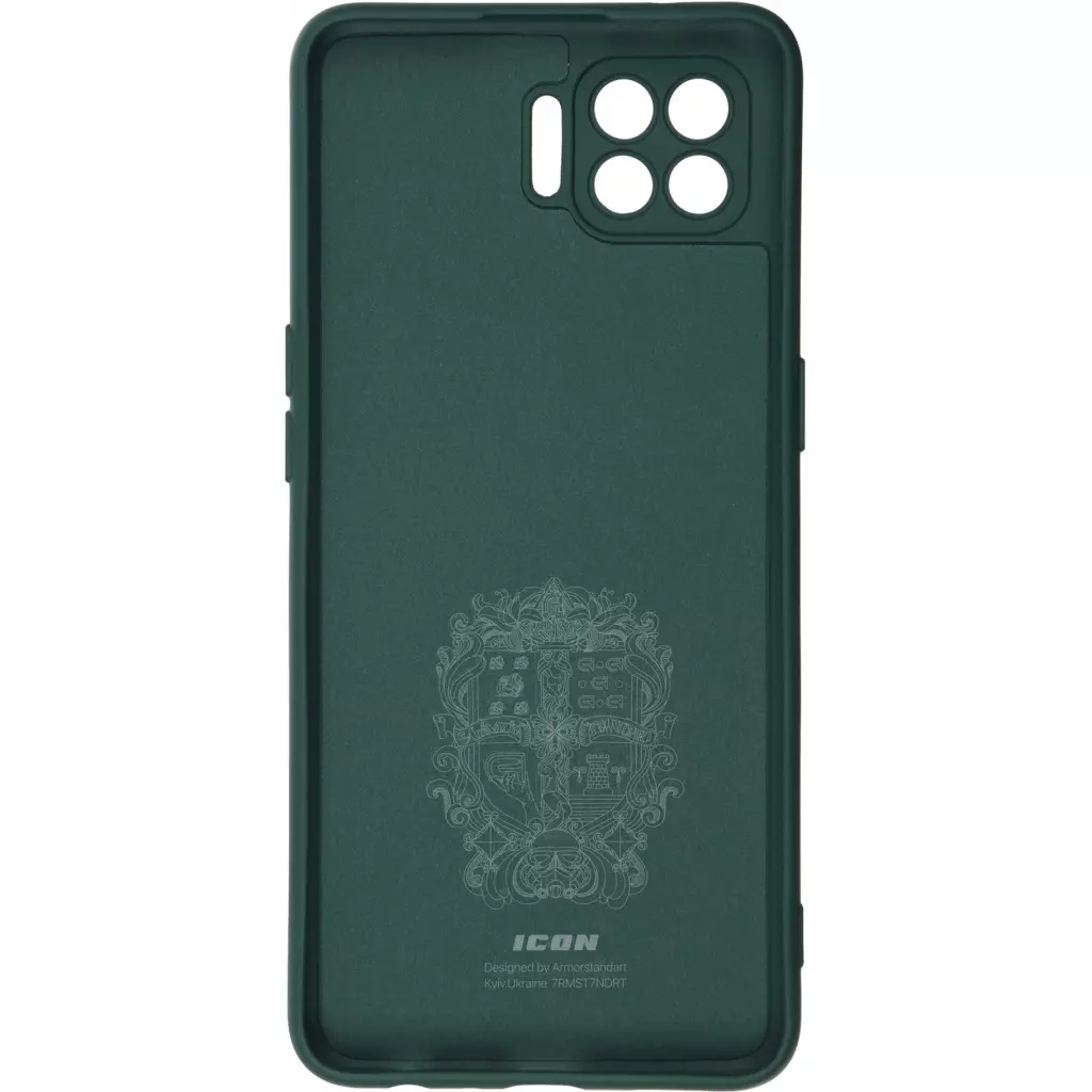 Чехол для моб. телефона Armorstandart ICON Case OPPO Reno 4 Lite/A93 Pine Green (ARM58514) - 1 Чехол для моб. телефона Armorstandart ICON Case OPPO Reno 4 Lite/A93 Pine Green (ARM58514) - 1