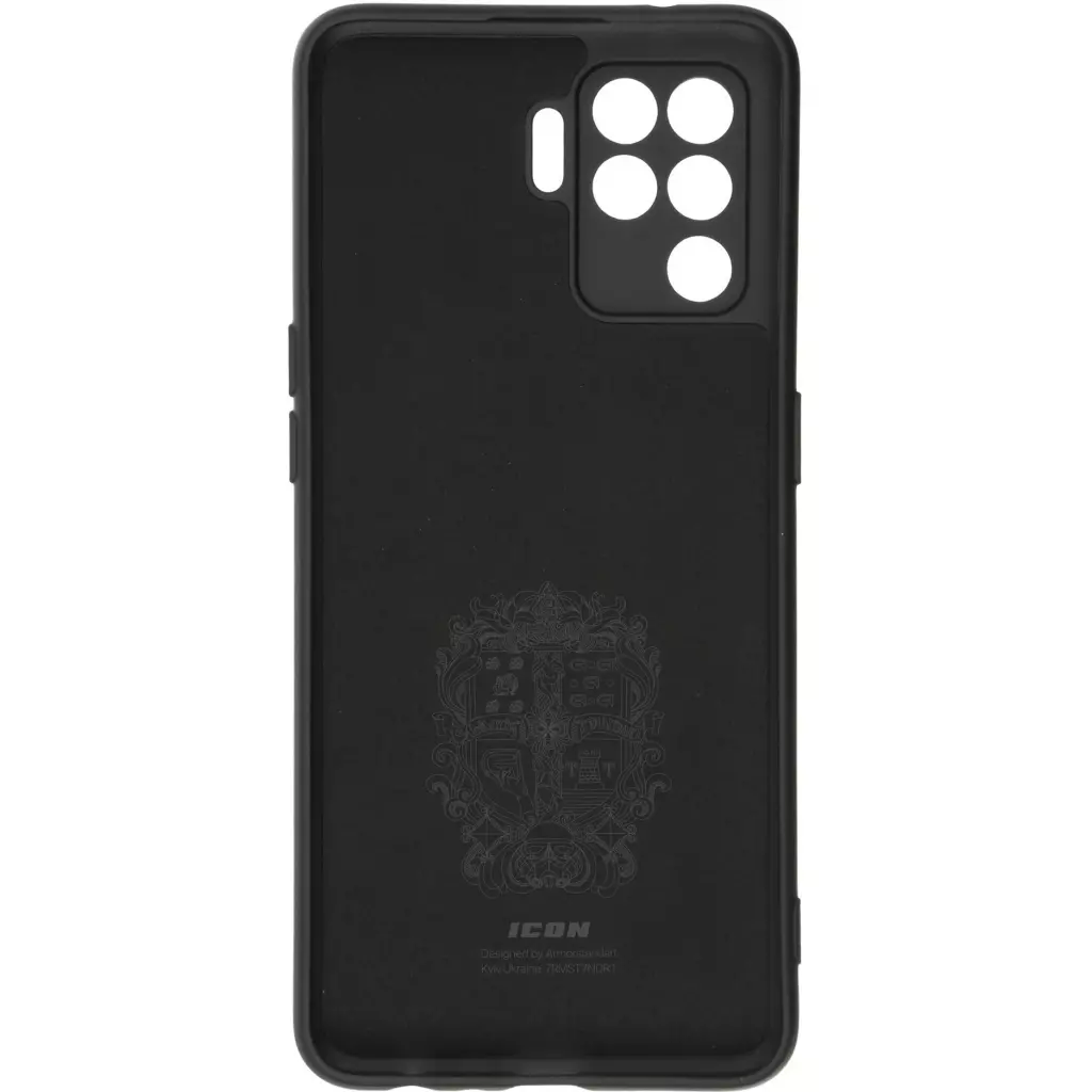Чехол для моб. телефона Armorstandart ICON Case OPPO Reno5 Lite Black (ARM58545) - 1 Чехол для моб. телефона Armorstandart ICON Case OPPO Reno5 Lite Black (ARM58545) - 1