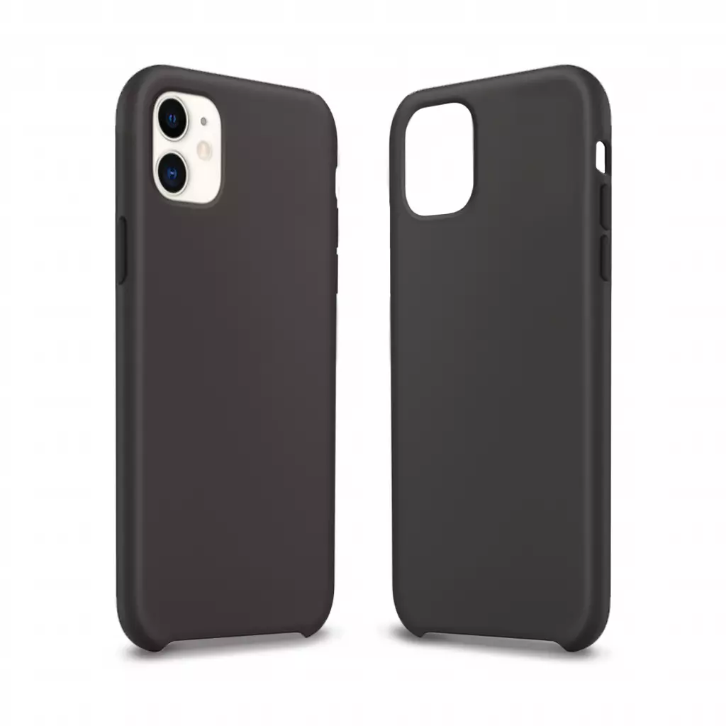 Чехол для моб. телефона MakeFuture Apple iPhone 11 Premium Silicone Black (MCLP-AI11BK)