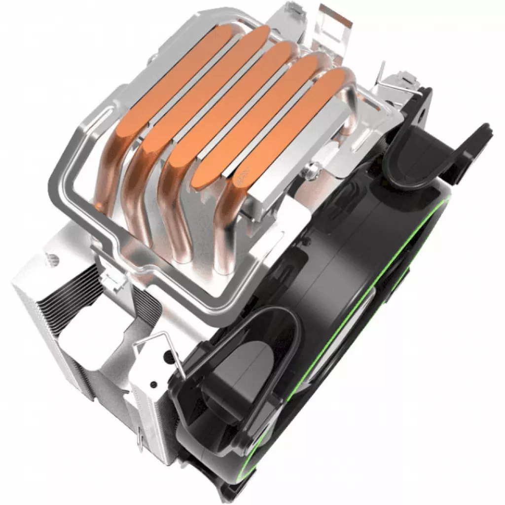Кулер для процессора Gamemax Gamma 500-Green - 4 Кулер для процессора Gamemax Gamma 500-Green - 4