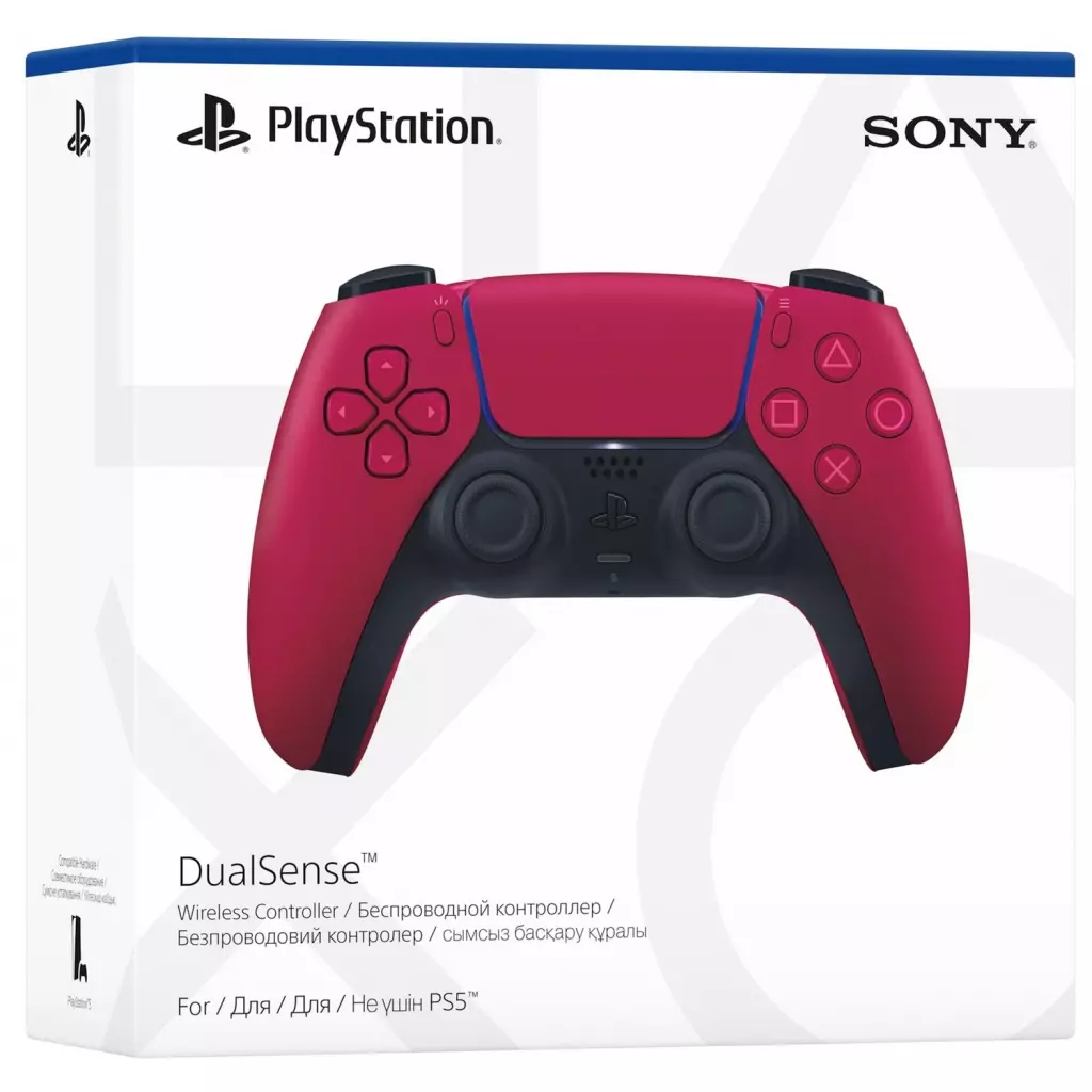 Геймпад Playstation DualSense Bluetooth PS5 Red - 4 Геймпад Playstation DualSense Bluetooth PS5 Red - 4