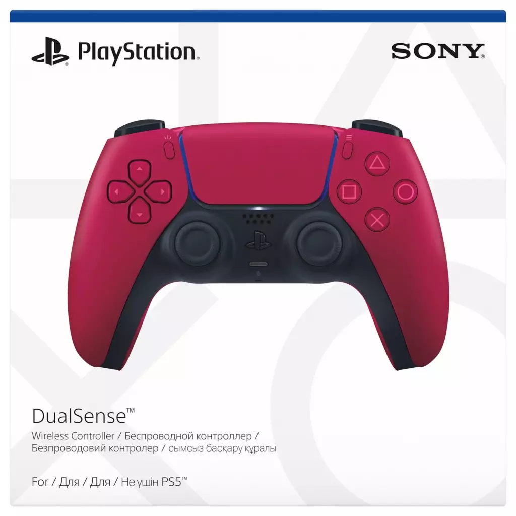 Геймпад Playstation DualSense Bluetooth PS5 Red - 5 Геймпад Playstation DualSense Bluetooth PS5 Red - 5