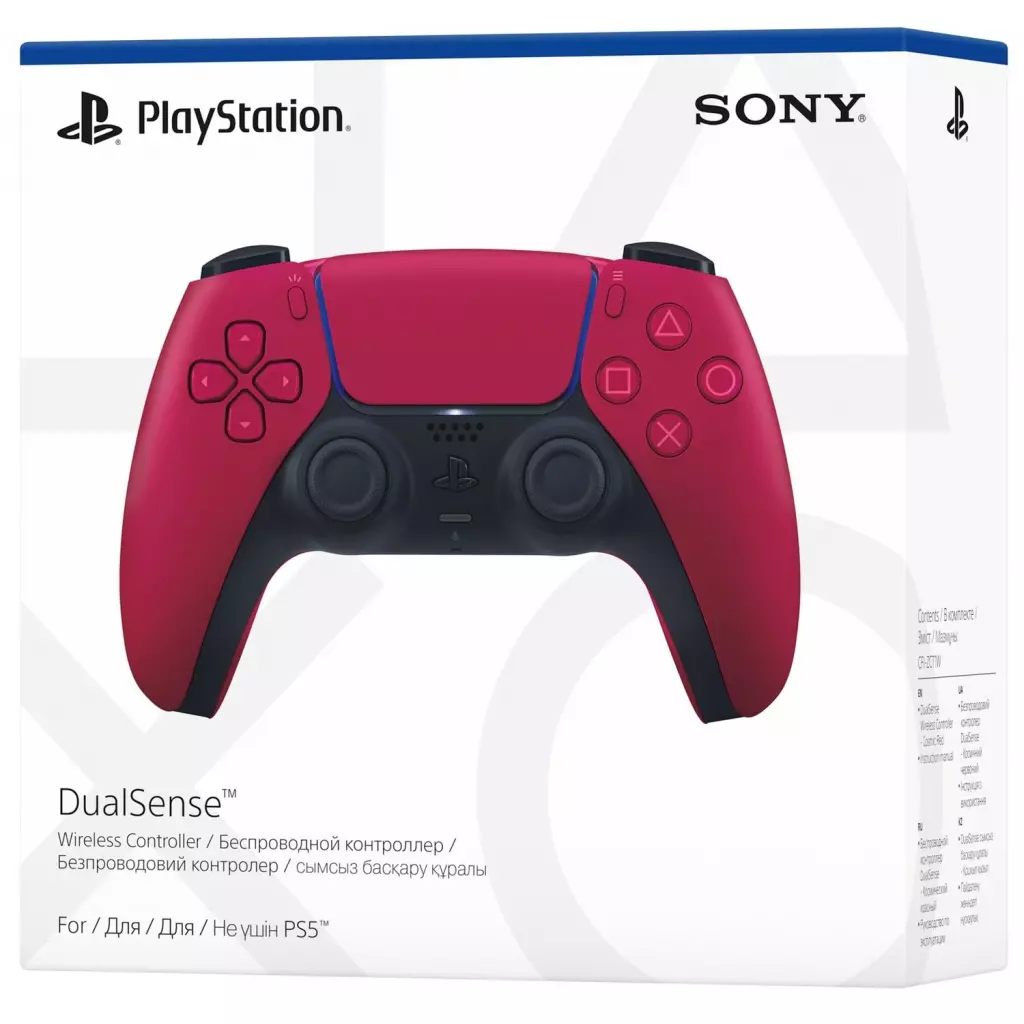 Геймпад Playstation DualSense Bluetooth PS5 Red - 6 Геймпад Playstation DualSense Bluetooth PS5 Red - 6