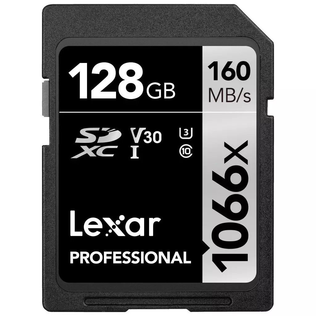 Карта памяти Lexar 128GB SDXC class 10 UHS-II V30 U3 1066x (LSD1066128G-BNNNG)