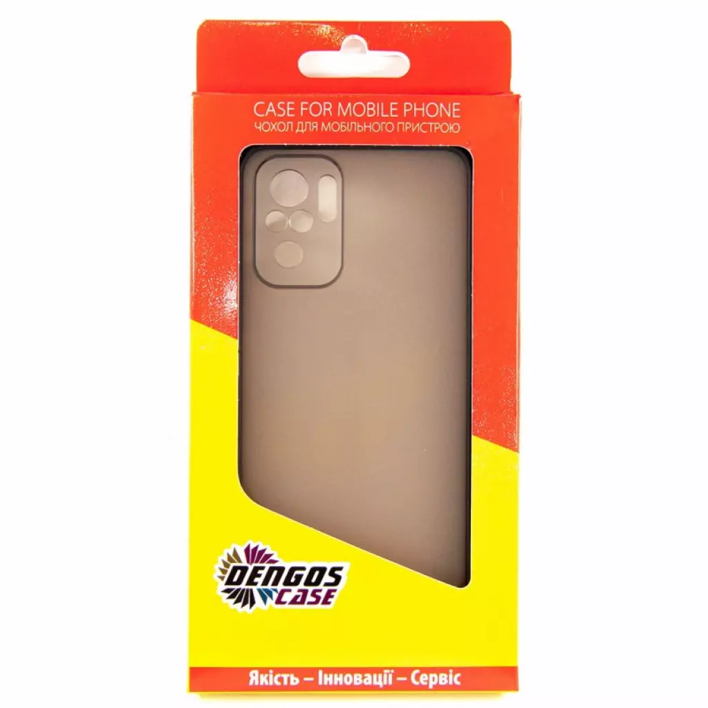 Чехол для моб. телефона Dengos Matte Xiaomi Redmi Note 10/10s (black) (DG-TPU-MATT-83) - 3 Чехол для моб. телефона Dengos Matte Xiaomi Redmi Note 10/10s (black) (DG-TPU-MATT-83) - 3