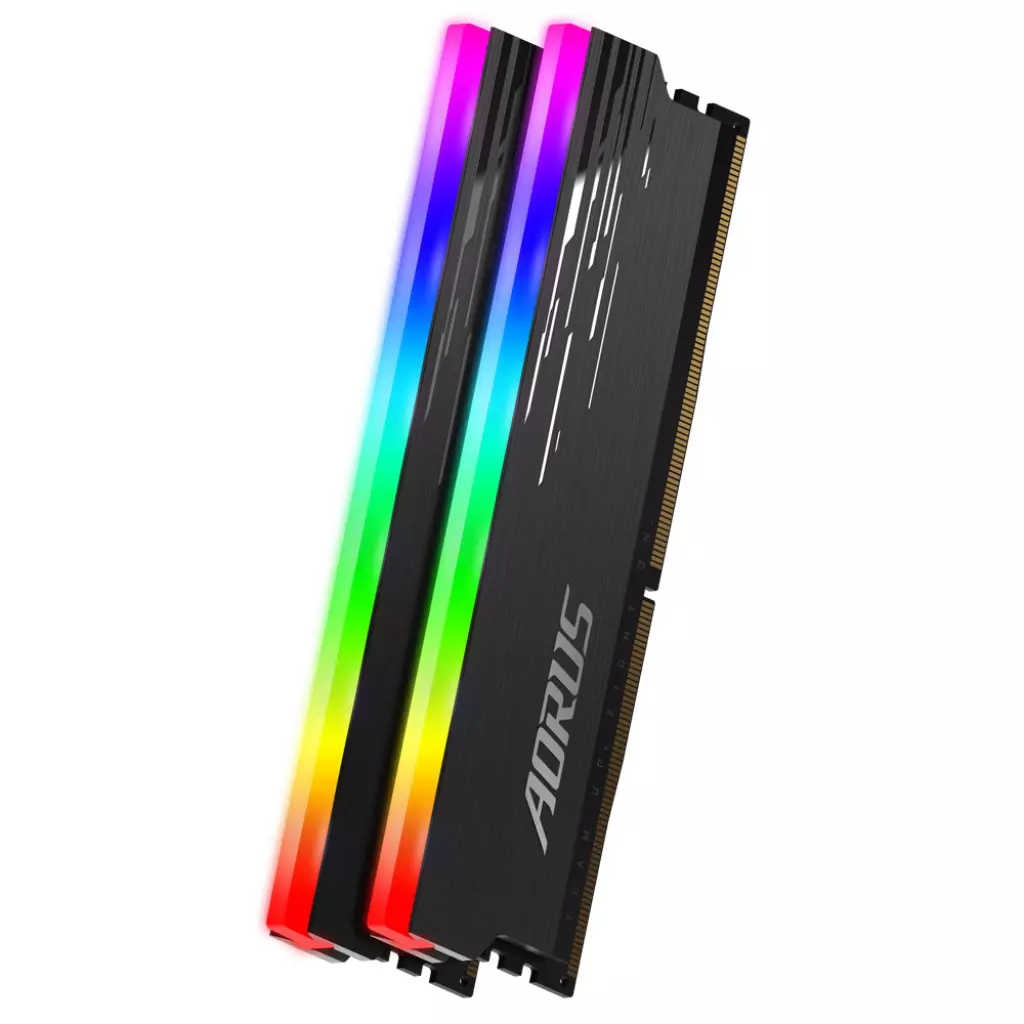 Модуль памяти для компьютера DDR4 16GB (2x8GB) 3733 MHz AORUS RGB Fusion 2.0 Memory boost GIGABYTE (GP-ARS16G37D) - 1 Модуль памяти для компьютера DDR4 16GB (2x8GB) 3733 MHz AORUS RGB Fusion 2.0 Memory boost GIGABYTE (GP-ARS16G37D) - 1