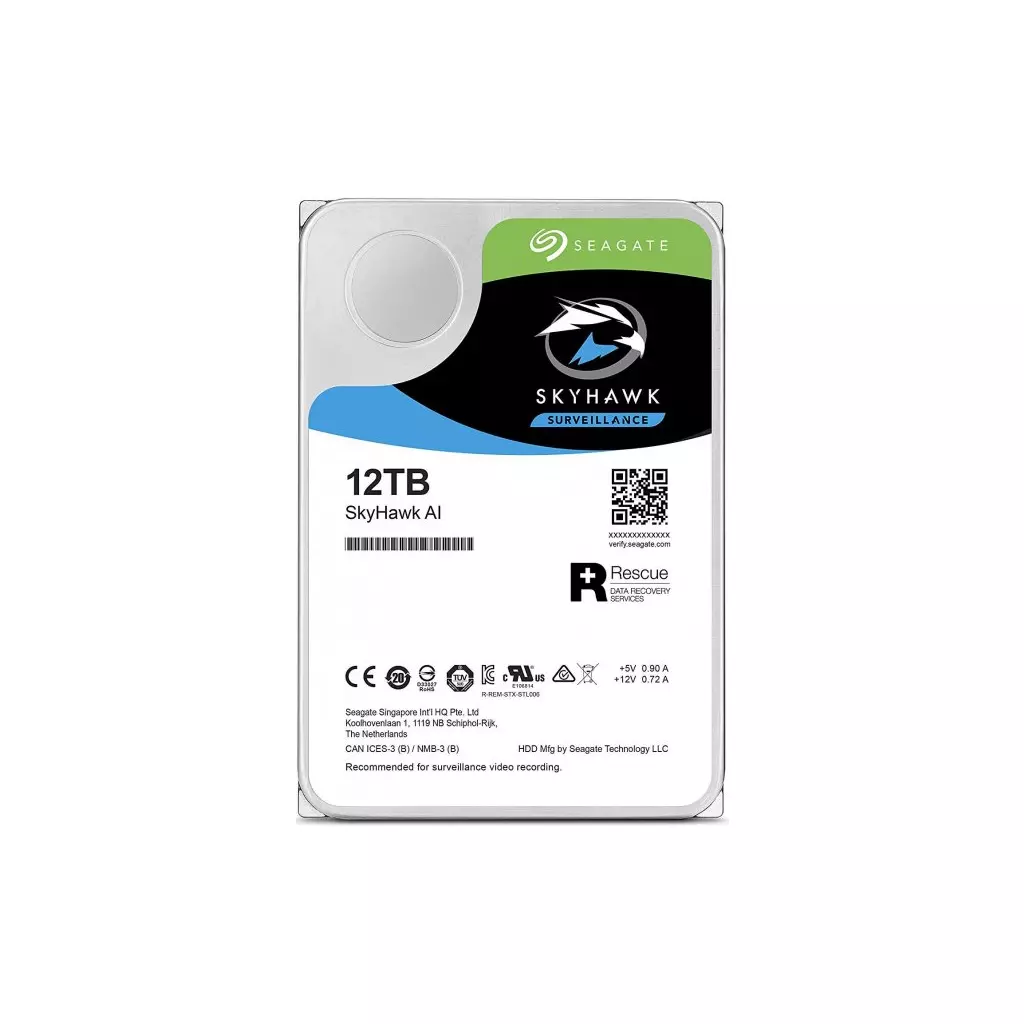 Жесткий диск 3.5" 12TB Seagate (ST12000VE001)