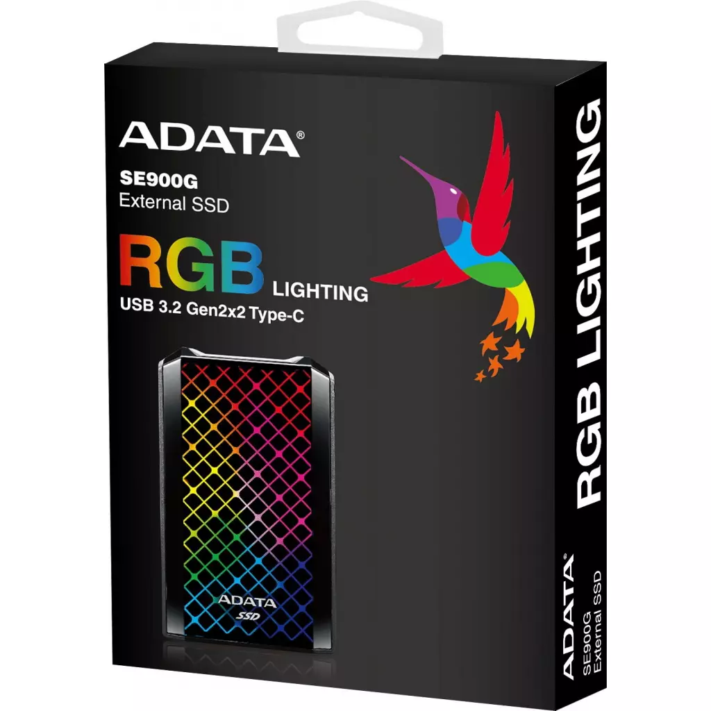 Накопитель SSD USB 3.2 2TB ADATA (ASE900G-2TU32G2-CBK) - 6 Накопитель SSD USB 3.2 2TB ADATA (ASE900G-2TU32G2-CBK) - 6