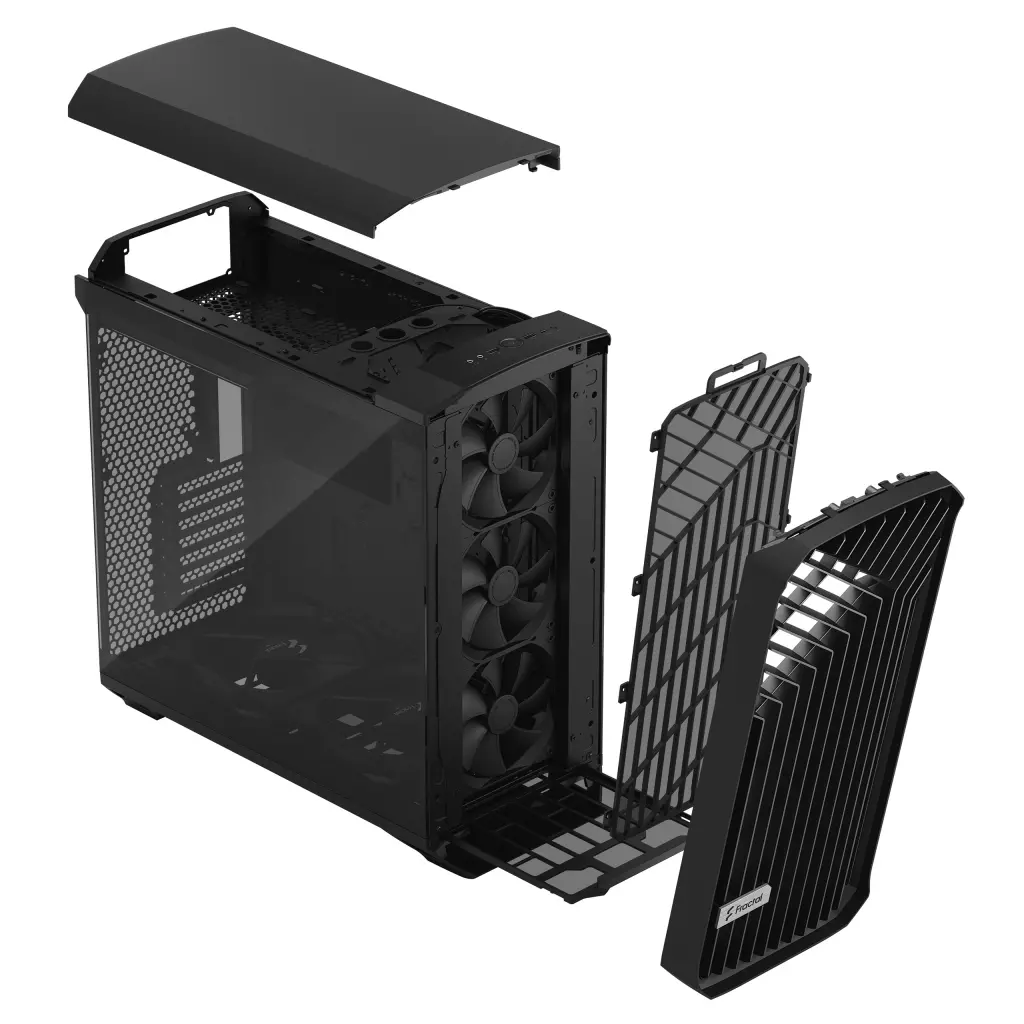 Корпус Fractal Design Torrent Black TG Light Tint (FD-C-TOR1A-01) - 9 Корпус Fractal Design Torrent Black TG Light Tint (FD-C-TOR1A-01) - 9