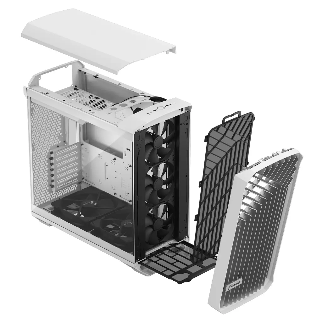 Корпус Fractal Design Torrent White TG Clear Tint (FD-C-TOR1A-03) - 9 Корпус Fractal Design Torrent White TG Clear Tint (FD-C-TOR1A-03) - 9