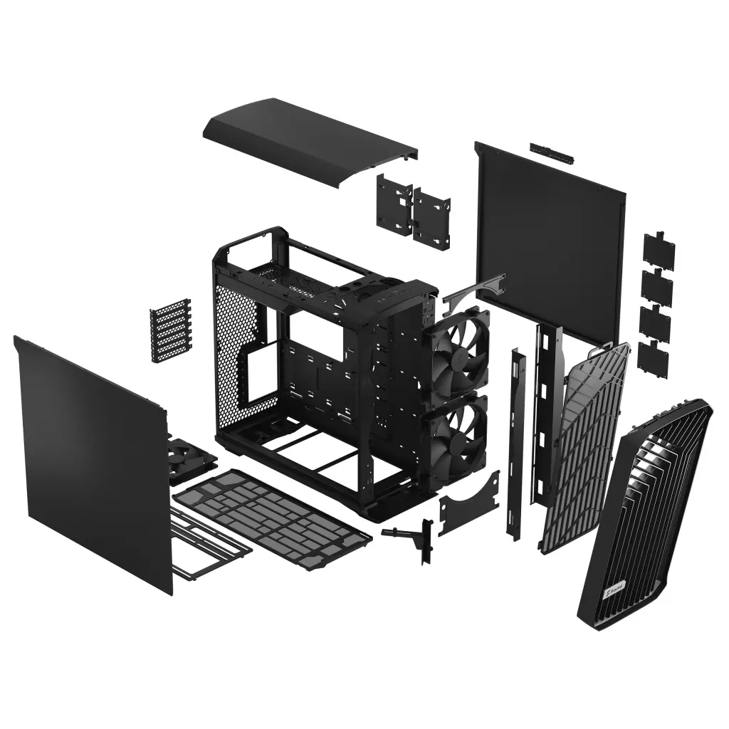 Корпус Fractal Design Torrent Black Solid (FD-C-TOR1A-05) - 10 Корпус Fractal Design Torrent Black Solid (FD-C-TOR1A-05) - 10
