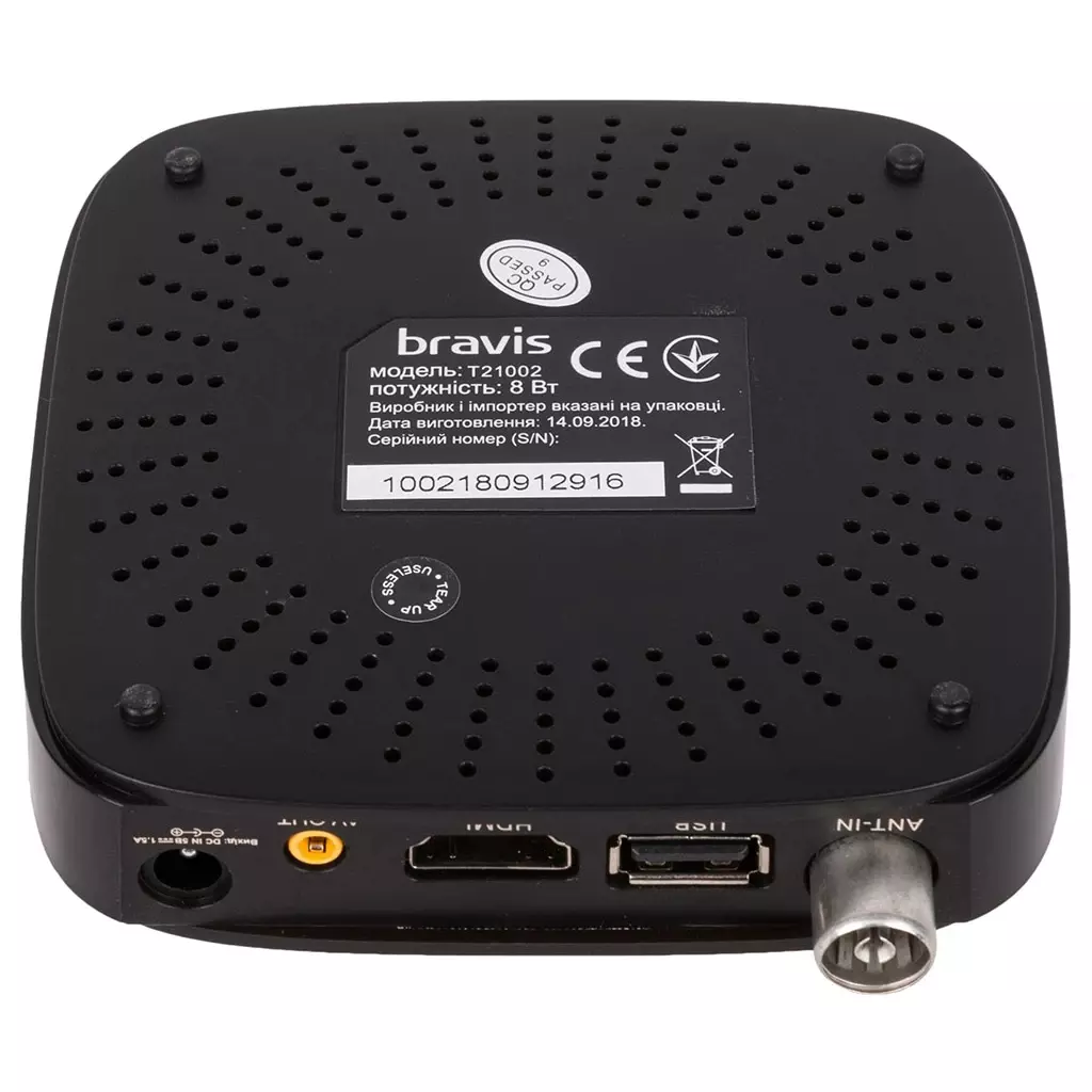 ТВ тюнер Bravis T21002 (DVB-T, DVB-T2) (T21002) - 4 ТВ тюнер Bravis T21002 (DVB-T, DVB-T2) (T21002) - 4