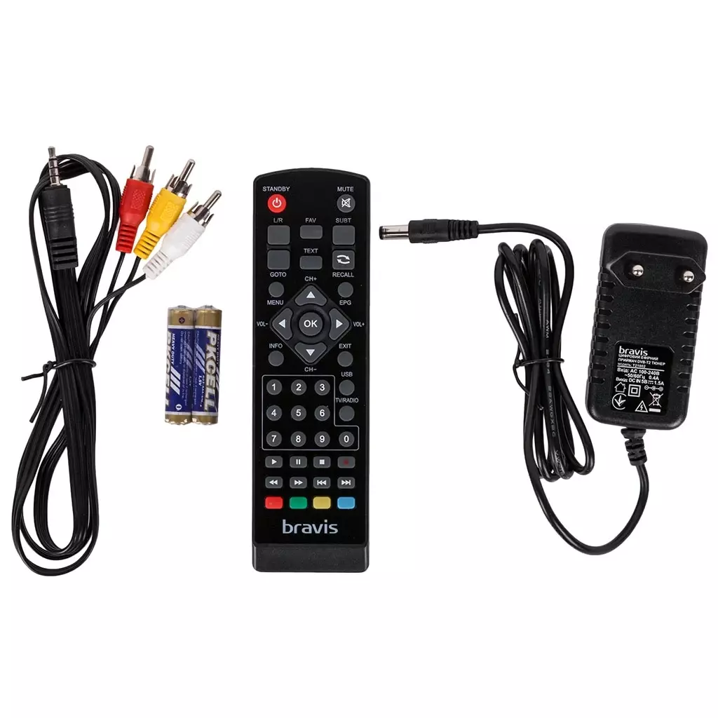 ТВ тюнер Bravis T21002 (DVB-T, DVB-T2) (T21002) - 6 ТВ тюнер Bravis T21002 (DVB-T, DVB-T2) (T21002) - 6