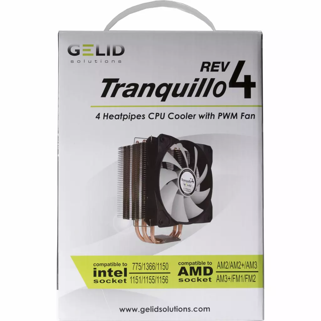 Кулер для процессора Gelid Solutions Tranquillo Rev.4 (CC-TranQ-04-A) - 6 Кулер для процессора Gelid Solutions Tranquillo Rev.4 (CC-TranQ-04-A) - 6