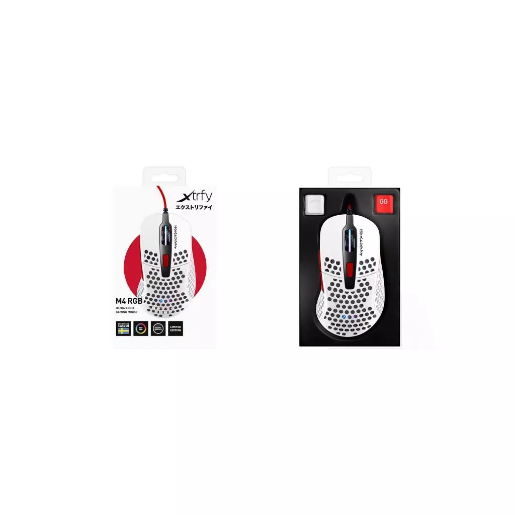 Мышка Xtrfy M4 RGB USB Tokyo (XG-M4-RGB-TOKYO) - 6 Мышка Xtrfy M4 RGB USB Tokyo (XG-M4-RGB-TOKYO) - 6
