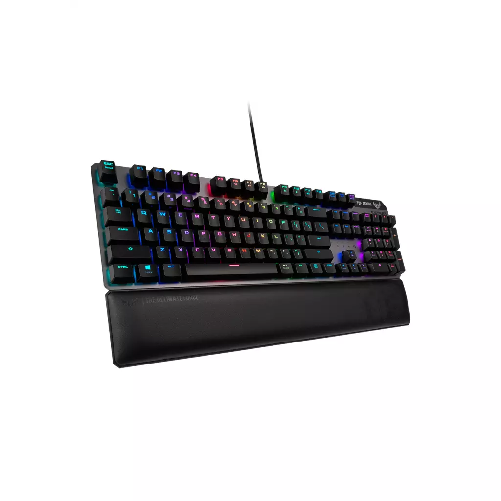 Клавиатура ASUS TUF Gaming K7 USB Optical-Mech Linear Ru (90MP0191-B0RA00) - 1 Клавиатура ASUS TUF Gaming K7 USB Optical-Mech Linear Ru (90MP0191-B0RA00) - 1
