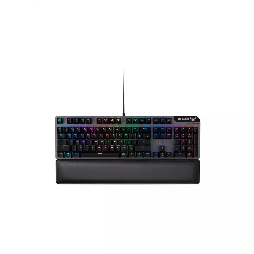 Клавиатура ASUS TUF Gaming K7 USB Optical-Mech Linear Ru (90MP0191-B0RA00) - 3 Клавиатура ASUS TUF Gaming K7 USB Optical-Mech Linear Ru (90MP0191-B0RA00) - 3