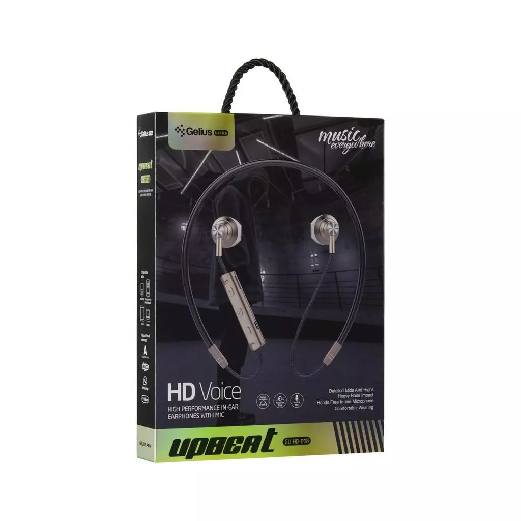 Наушники Gelius Ultra Upbeat GL-HB-008U Silver (00000072133) - 4
