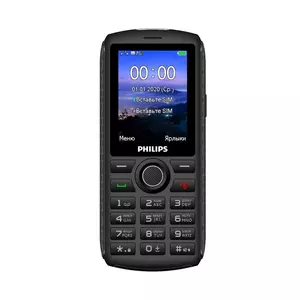 Мобильный телефон Philips Xenium E218 Black
