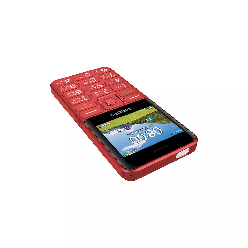 Мобильный телефон Philips Xenium E207 Red - 3 Мобильный телефон Philips Xenium E207 Red - 3