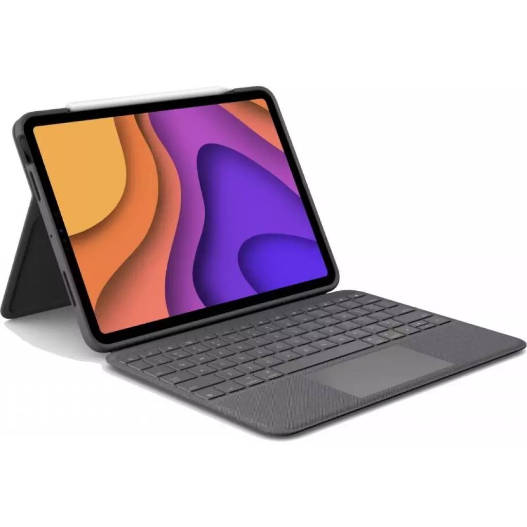 Чехол для планшета Logitech Folio Touch iPad Air (4th gen) - OXFORD GREY - RUS - INTNL (L920-010000) - 3