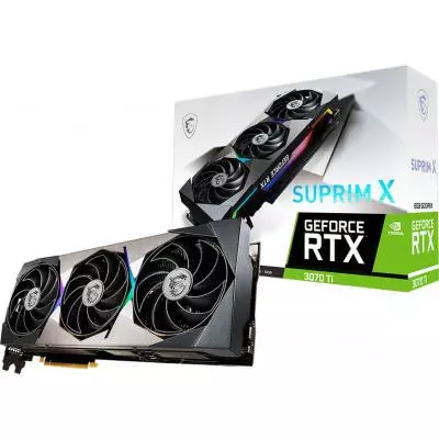 Видеокарта MSI GeForce RTX3070 Ti 8Gb SUPRIM X (RTX 3070 Ti SUPRIM X 8G)
